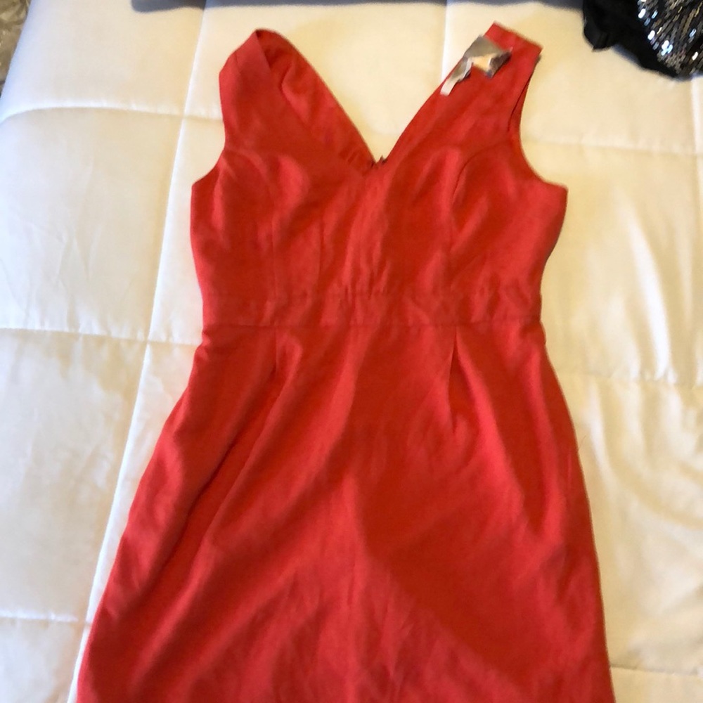 Red dress